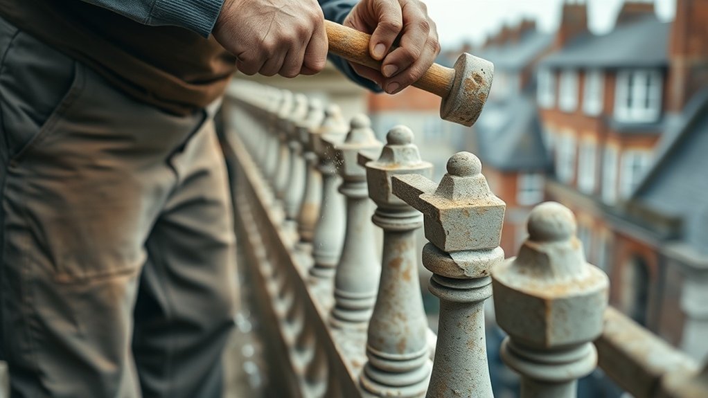Balustrade Repair Waltham Abbey