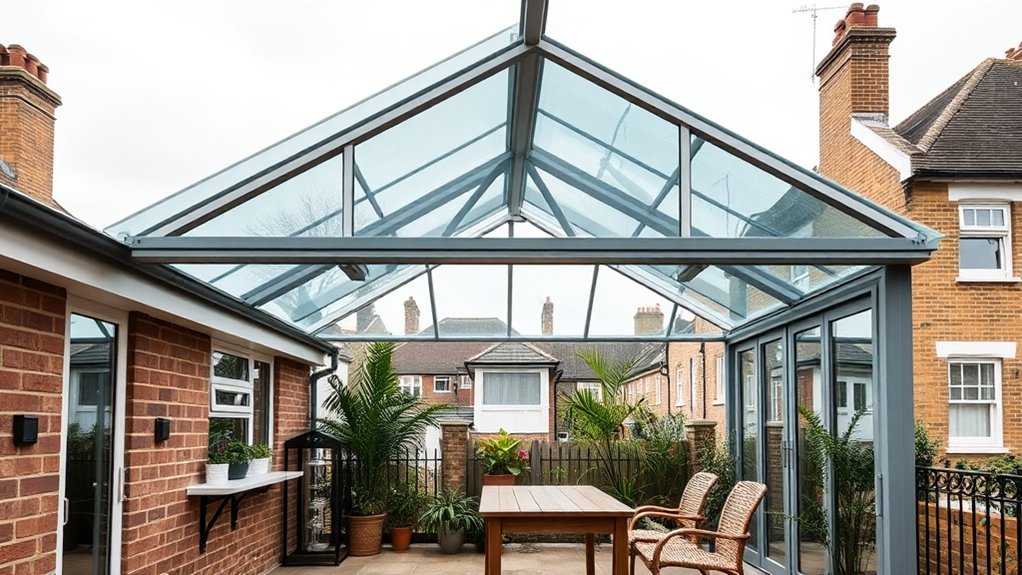 Lean-To Glazing Waltham Abbey
