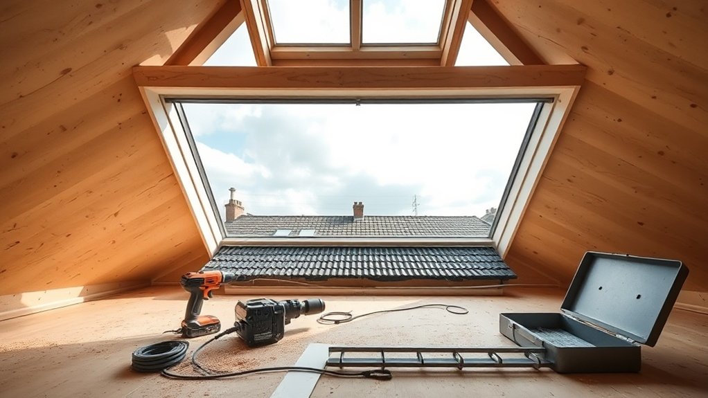Skylight Installation Coppermill